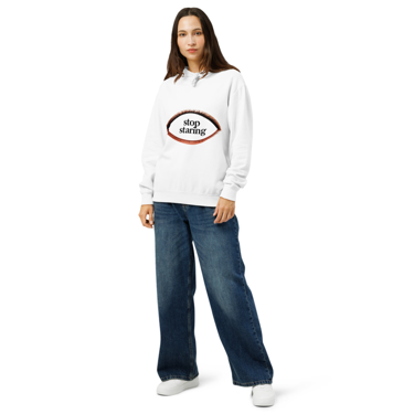 Stop Staring Unisex Lightweight Hoodie