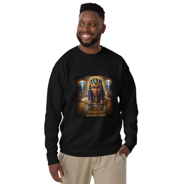 King Of Diamonds Unisex Cotton Sweatshirt