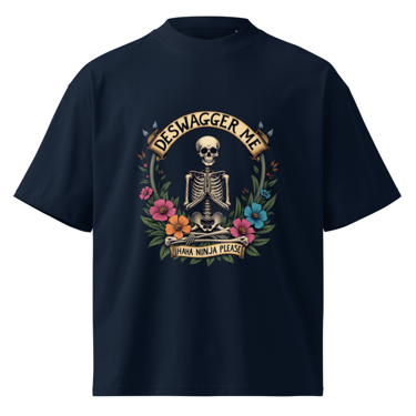 Deswagger Me Unisex Organic Oversized High Neck Tee