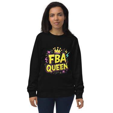 FBA Queen Unisex Organic Sweatshirt