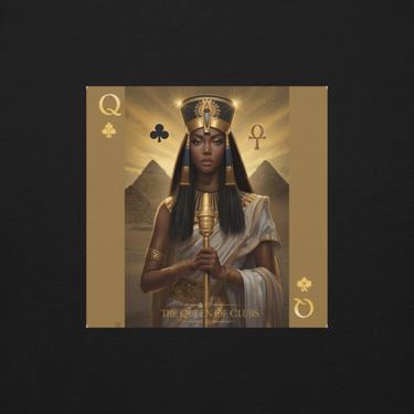 Queen of Clubs Cotton Unisex Sweatshirt