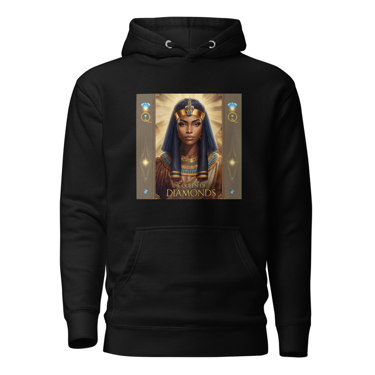 Queen Of Diamonds Cotton Unisex Hoodie