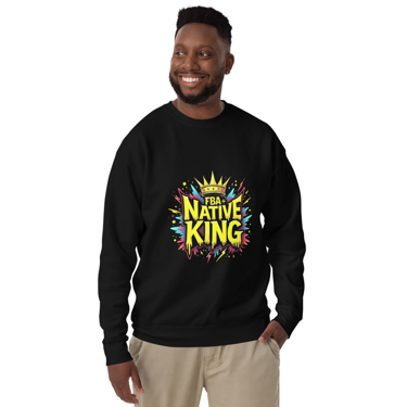 FBA & Native King Unisex Cotton  Sweatshirt